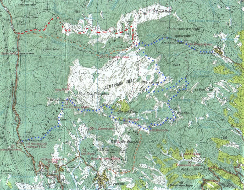 Как добраться к водопаду Джур-Джур. Маршртут
